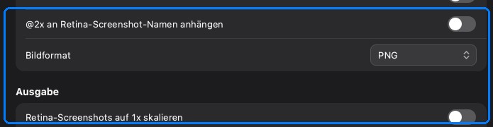 Ausgabe- und Zwischenablage-Einstellungen